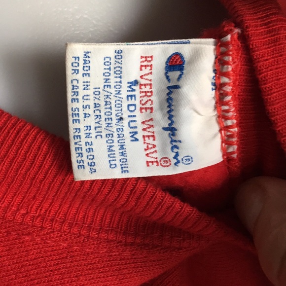 Champion reverse weave crewneck sz m - Picture 5 of 7